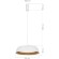 SLE1812-503-01 ST Luce CRI80 Светильник подвесной, LED, 4000K IP20, muse-1230мм, интерьерный, основание металл, угол 120°
