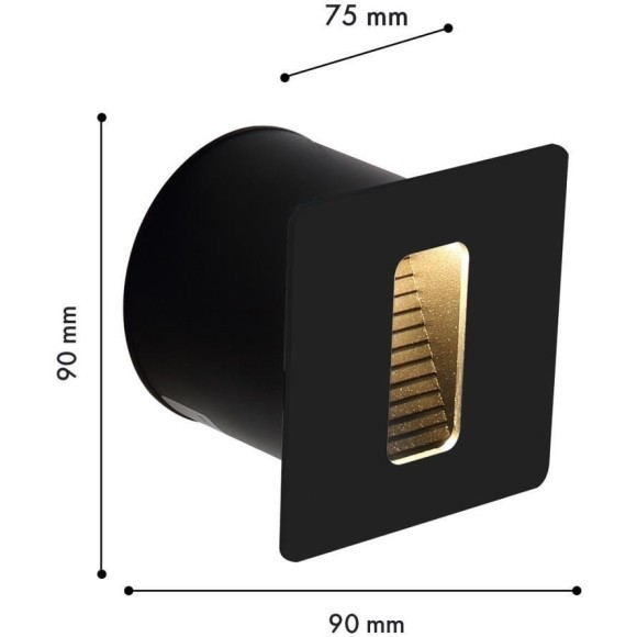 Встраиваемый светильник уличный Glimt 4389-1W