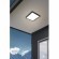 Eglo Argolis 2 900281 Уличный настенно-потолочный квадратный LED-светильник в стиле минимализм, основание черная сталь, плафон белый матовый акриловый рассиватель, 20,5 Вт, 3000К, 2400 лм, CRI80, 220В, IP44, 285x285x30 мм