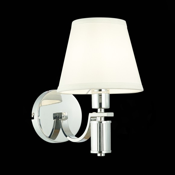 SLE111301-01 Светильник настенный Хром/Белый E14 1*40W MONZA SLE111301-01 Светильник настенный Хром/Белый E14 1*40W MONZA