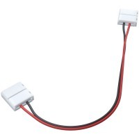 Коннектор гибкий двухсторонний для 10мм монохромной светодиодной ленты 10 шт. CN014