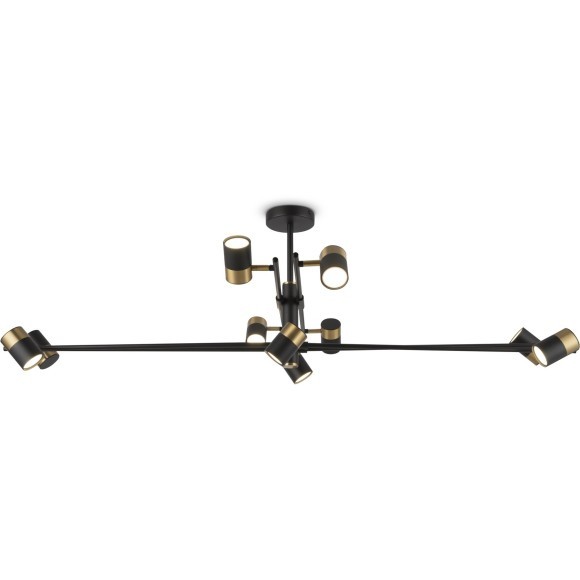 Потолочная люстра на штанге Enzo FR5201PL-10B