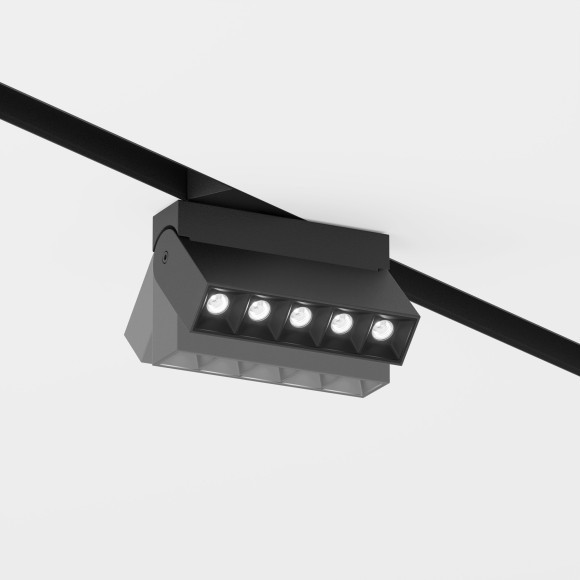 TR077-2-10W4K-B Трековый магнитный светодиодный светильник Maytoni Gravity CRI90+ 4000К 553Лм 30° 10Вт