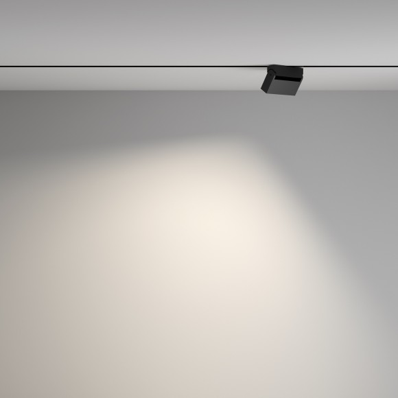 TR077-2-10W4K-B Трековый магнитный светодиодный светильник Maytoni Gravity CRI90+ 4000К 553Лм 30° 10Вт