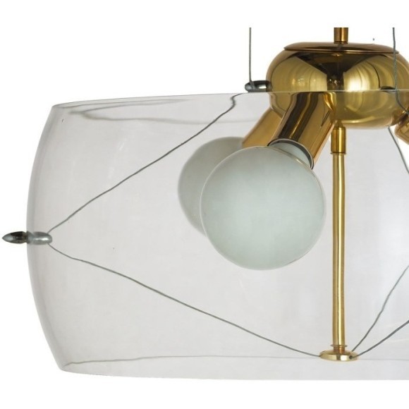 Подвесной светильник Globo LDP 6018-500 PR+F.GD