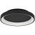 901251  Светод потолочн свет-к LORETELLO, 12W(LED), Ø350, пластик, сталь, черный, 2700-6500K, 1440lm