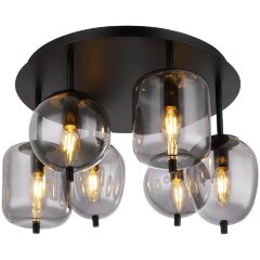 Люстра потолочная Lussole LSP-8731 BROCKTON IP21 под лампы 5xE14 200W Люстра потолочная Lussole LSP-8731 BROCKTON IP21 под лампы 5xE14 200W