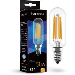 Светодиодная лампа Voltega Crystal Candle 5W 3000K E14 340° 7266 Светодиодная лампа Voltega Crystal Candle 5W 3000K E14 340° 7266