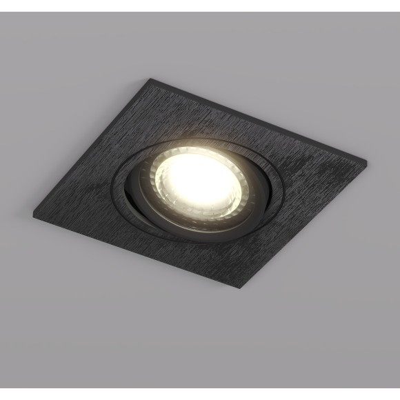 DK3021-BK Встраиваемый светильник IP20 макс 10Вт GU5.3 черный пластик