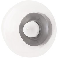 Бра Crystal Lux BOSQUE AP1 BLACK/TRANSPARENT