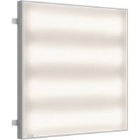 STP-G-1001-P-36-4K-40 Св-к ДВО ST Luce STANDART IP40 590*590*40мм 36Вт 4200лм 4000К призма(Грильято) Коммерческое освещение