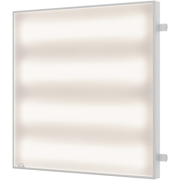 STP-G-1001-P-36-4K-40 Св-к ДВО ST Luce STANDART IP40 590*590*40мм 36Вт 4200лм 4000К призма(Грильято) Коммерческое освещение