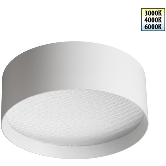 Cветильник накладной светодиодный Novotech с переключ. цв. температуры IP20 LED 24W 220-240V 3000К\4000К\6000К ORBIS 359599 Cветильник накладной светодиодный Novotech с переключ. цв. температуры IP20 LED 24W 220-240V 3000К\4000К\6000К ORBIS 359599