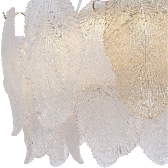 SL6135.203.01 Светильник подвесной ST-Luce золото/прозрачный, янтарный LED 1*30W 3000K LIGHTSOME