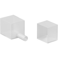 Заглушки для гибкого неона 18x16 мм 2 шт. 432049