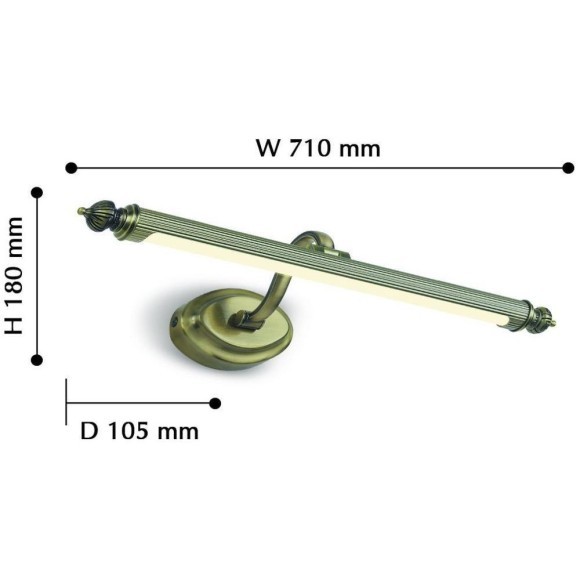 Подсветка для картин Artifex 2435-2W