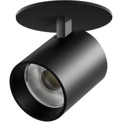 Черный встраиваемый поворотный светодиодный спот 35Вт 24° 3000К 3176Лм CRI90 Alta Base Lightstar A5437RS