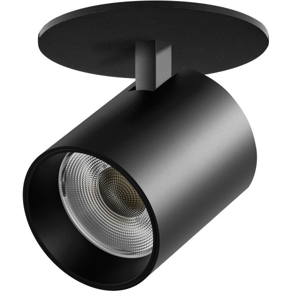 Черный встраиваемый поворотный светодиодный спот 35Вт 24° 3000К 3176Лм CRI90 Alta Base Lightstar A5437RS