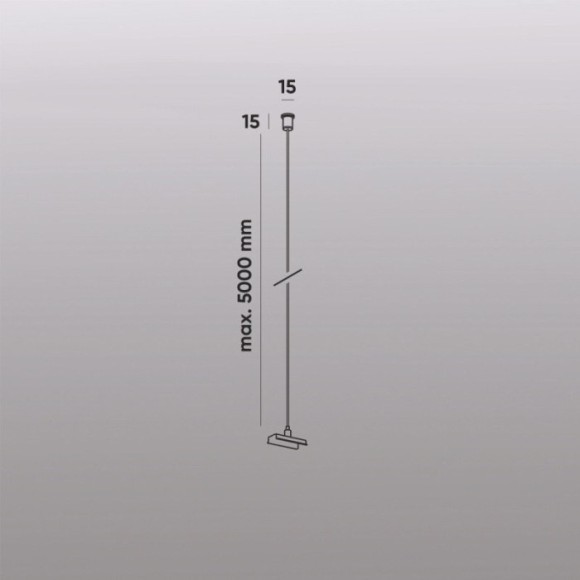 Подвесной комплект Denkirs SMART BASE TR2127-BK