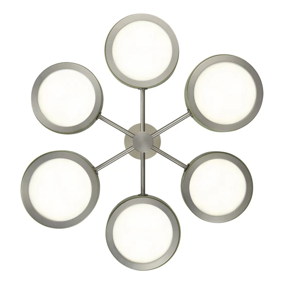 5451/99LA Odeon Light RIVIERA подвесная люстра, зеленый керамический декор, LED 99 Вт, CCT 2000/3000/4000 К, 4100 Лм, CRI≥80, IP20, 220 В 5451/99LA Odeon Light RIVIERA подвесная люстра, зеленый керамический декор, LED 99 Вт, CCT 2000/3000/4000 К, 4100 Лм, CRI≥80, IP20, 220 В