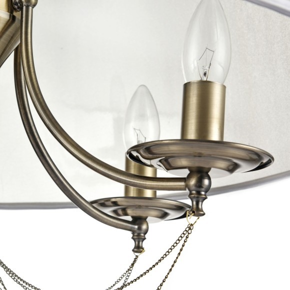 Люстра подвесная Freya FR2908-PL-05C-BZ Garcia под лампы 5xE14 40W Люстра подвесная Freya FR2908-PL-05C-BZ Garcia под лампы 5xE14 40W