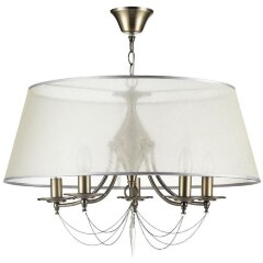 Люстра подвесная Freya FR2908-PL-05C-BZ Garcia под лампы 5xE14 40W Люстра подвесная Freya FR2908-PL-05C-BZ Garcia под лампы 5xE14 40W