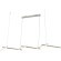 SL394.503.06 Светильник подвесной ST-Luce Белый/Белый LED 6*14W 4000K BASONI