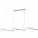 SL394.503.06 Светильник подвесной ST-Luce Белый/Белый LED 6*14W 4000K BASONI