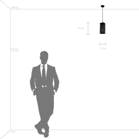 Подвесной светильник с 1 плафоном Lightstar 795422 Cristallo под лампу 1xG9 40W