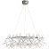 SL379.103.135 Люстра подвесная ST-Luce Серебристый/Белый LED 135*0,3W 3500K RAFINA