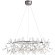 SL379.103.135 Люстра подвесная ST-Luce Серебристый/Белый LED 135*0,3W 3500K RAFINA