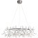 SL379.103.135 Люстра подвесная ST-Luce Серебристый/Белый LED 135*0,3W 3500K RAFINA