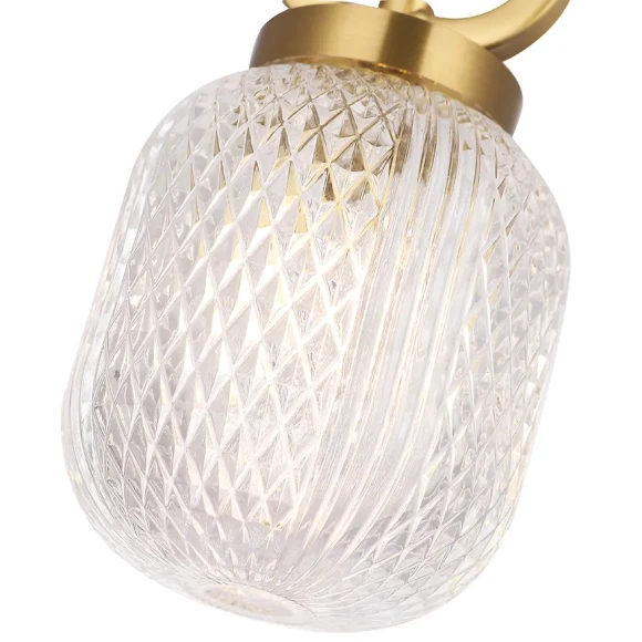 Светильник подвесной Crystal Lux CAROLINA SP1 V2 BRASS 0331/201