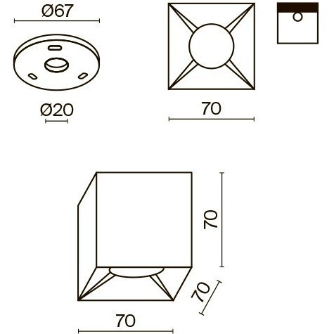 Накладной потолочный светильник Maytoni C065CL-L12B4K Alfa LED светодиодный LED 12W