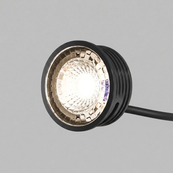 DK3000-7W-BK Светодиодный модуль черный 7Вт 3000К 630Лм RA80 60° IP20 220V (замена ламп MR16 цоколей GU10 и GU5.3)