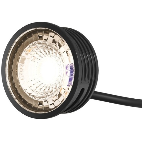 DK3000-7W-BK Светодиодный модуль черный 7Вт 3000К 630Лм RA80 60° IP20 220V (замена ламп MR16 цоколей GU10 и GU5.3)