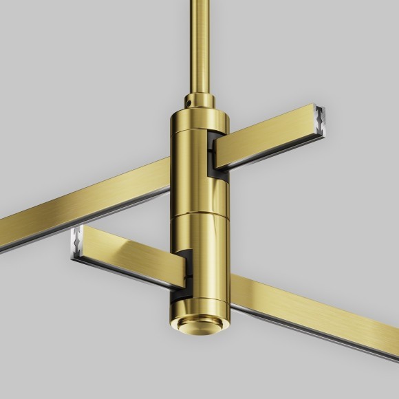 Потолочная стойка двойная поворотная Medium с перед. питания на 2 уровень Maytoni Flarity TRA158C-D1-BS Потолочная стойка двойная поворотная Medium с перед. питания на 2 уровень Maytoni Flarity TRA158C-D1-BS