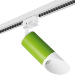 Однофазный двужильный трековый светильник Lightstar R1T43436 Rullo под сменную лампу GU10 Однофазный двужильный трековый светильник Lightstar R1T43436 Rullo под сменную лампу GU10