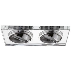 Встраиваемый светильник Lightstar 2544 Rifle под лампы 2xGU10 100W Встраиваемый светильник Lightstar 2544 Rifle под лампы 2xGU10 100W