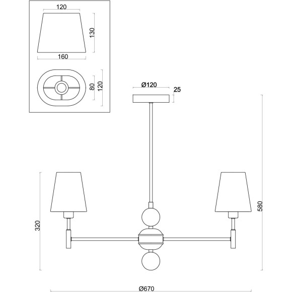 Люстра потолочная Freya FR2028PL-03N Soho под лампы 3xE14 40W
