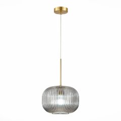 SL1154.303.01 Подвес ST-Luce Латунь/Дымчатый E27 1*60W GRAN SL1154.303.01 Подвес ST-Luce Латунь/Дымчатый E27 1*60W GRAN