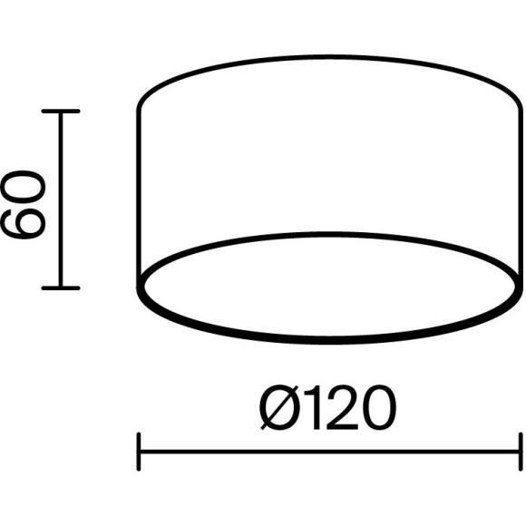 Потолочный светильник Technical C032CL-12W3K-RD-MG