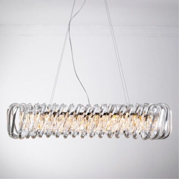 Люстра хрустальная Divinare 7568/02 SP-12 Megan под лампы 12xE14 60W