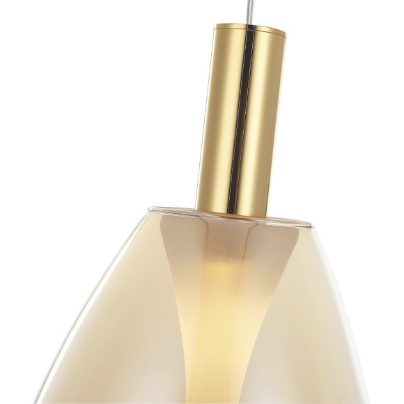 Светильник подвесной Crystal Lux GAUDI SP4W LED AMBER