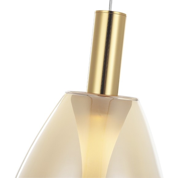 Светильник подвесной Crystal Lux GAUDI SP4W LED AMBER