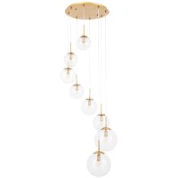 Длинный подвесной светильник Arte Lamp A1900SP-8AB VOLARE под лампы 8xE14 40W