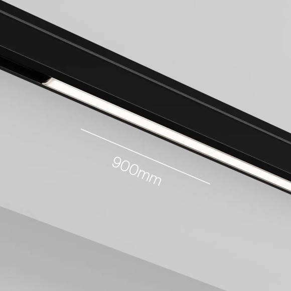 TR190-1-15W4K-B Ультратонкий трековый диммируемый по TRIAC 0/1-10V магнитный светодиодный светильник Maytoni Levity CRI90+ 4000К 1050Лм 100° 15Вт TR190-1-15W4K-B Ультратонкий трековый диммируемый по TRIAC 0/1-10V магнитный светодиодный светильник Maytoni Levity CRI90+ 4000К 1050Лм 100° 15Вт