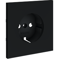 Накладка для розетки с заземлением, S70 (графит)