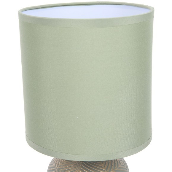 8222/1T MODERNI LN25 зеленый, керамика/текстиль Настольная лампа Е27 1*60W 220V NIANA