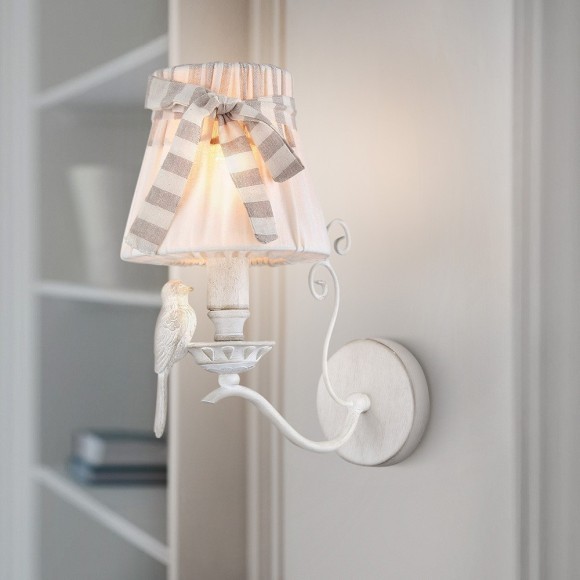 Бра Maytoni ARM013-01-W Bird под лампу 1xE14 40W